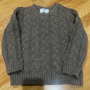 Old Navy Toddler Boy’s Cable Knit Sweater - Brown
